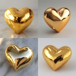 **a solid gold 3d heart shaped object** - <@817880507983069194> (fast)