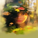 **Diaphanous double exposure featuring an avant-garde couture double exposure over a spellbinding natural landscape barnacle pearls and toadstools --sref 92 --niji 6 --p ke69z7s --ar 4:5 --raw** - Image #4 <@948741381743083580>