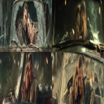 **Tom Hardy and Angelina Jolie are hugging and sitting in the back seat of a convertible with a broken windscreen. They look happy but serious, and the broken window is visible behind them in a composition reminiscent of a film poster. --ar 17:3 --s 70** - <@1407017110605140150> (relaxed)