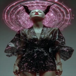 **the horned black winged lavender kimono queen spinning around the stars of light, she might be the one i take tonight --ar 2:3 --sref 2538114577 1717166573 --p ajjw9qi --sv 4 --s 666 --v 7.0** - Image #2 <@788265797444173834>