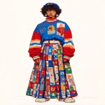 **fashion design sketch colorful pareidolia photograph --niji 7 --ar 3:4 --stylize 1000 --chaos 25** - Image #3 <@948741381743083580>