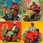 **snowflake macrophotography elderly motorized wheelchair and disability accessible fashion design sketch --p o4l8lp8** - Variations (Strong) by <@948741381743083580> (relaxed)