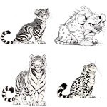 **graffiti Disney fantasy bestiary character , random single full body drawing of a animal, drawn in the style of Kōhei Horikoshi, white background, clean background, empty background, official art , 1animal, stoic character , hyperrealistic random animal character, 2d , character, full body , random single Animal , thick lines, high detail , against a white background --stylize 1000 --niji 7** - <@1058641560197148712> (relaxed)
-# Create, explore, and organize on [midjourney.com](<https://midjourney.com/imagine?from_discord=1>)