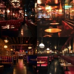 **a speak easy bar with booths and tables, make it blurry with a great buzz and atmosphere** - <@1248194856929595453> (fast)
-# Create, explore, and organize on [midjourney.com](<https://midjourney.com/imagine?from_discord=1>)