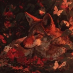 **A red wolf in a butterfly dream --v 7.0 --raw** - Image #3 <@754226842650542162>