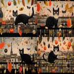 **<https://s.mj.run/5AbKvhD0Guc> a happy curious adorable parisian netsuke kitty cat exploring a crazy gold leaf nature jungle world of apple worm peanuts flowers birds cheddar cheese moth, tornadic scan lines by jack whitten --v 6.1 --p tn2xxqf --sref <https://s.mj.run/AruJD-ll-Ac> <https://s.mj.run/UYjfoh6TeLU> <https://s.mj.run/r8dknsmM5M0> <https://s.mj.run/5AbKvhD0Guc> --cref <https://s.mj.run/YLW5u05qWW0> --cw 22 --q 2 --ar 53:40** - <@1059292469474373672> (fast, stealth)