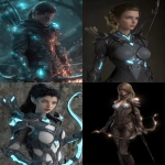 **moonstone archer, leather armor, glowing accents, high definition cgi --chaos 10 --ar 3:4 --raw --profile fr5icxv --v 7.0** - <@314549600381960196> (relaxed)
-# Create, explore, and organize on [midjourney.com](<https://midjourney.com/imagine?from_discord=1>)