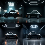 **a ultra realistic high quality photo of a porsche 911 inside a clean dark showroom with a hegagon light above the porsche reflecticting in its dark black paint --ar 16:9** - <@1044962652931248128> (fast)
-# Create, explore, and organize on [midjourney.com](<https://midjourney.com/imagine?from_discord=1>)