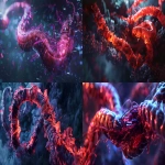 **hyperrealistic 3D render of a human colon designed as a website loading bar, colon forms the full shape of the bar with segmented structure representing loading progress, realistic tissue detail with veins and folds, some sections glowing as if "loaded," others dark and decayed, digital glitching and pixel corruption blending with organic material, eerie fusion of biology and technology, cinematic lighting --ar 16:9 --v 6.0 --raw** - <@1138484847065698314> (fast)