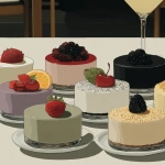 **Cosmography vintage jello made for a 1950s dinner party next to other retro desserts --sref 85577002 --ar 4:5 --p djcuvnt** - Image #1 <@948741381743083580>