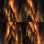 **serious comic book art of a bunrning house in london, burning white stone house, st james street, by night, victorian london, huge fire in the dark --ar 7:2 --raw --v 7.0** - Variations (Strong) by <@318345169080549377> (fast)