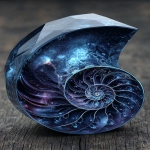 **ammonite amanita ink blotter psychedelic kissy face, spiral nebula glass crystal shard mirror --ar 2:3 --s 666 --p ajjw9qi --v 7.0** - Image #2 <@788265797444173834>