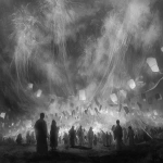 **Tanabata festival in the style of Stephen Gammell** - Image #4 <@560662240177684492>