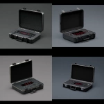 **<https://s.mj.run/bNRyW6AKQzs> <https://s.mj.run/7IMiCBizWbk> open black suitcase containing a bomb controller, realistic product design, simple layout, one central digital countdown screen with red numbers, a few large buttons on each side, clean interior, real-world materials, soft shadows, neutral studio lighting, high-resolution render, product photography style** - <@843005989737201707> (fast)
-# Create, explore, and organize on [midjourney.com](<https://midjourney.com/imagine?from_discord=1>)