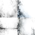 **Simple white background with a little grunge --ar 16:9** - <@940227923175153664> (relaxed)