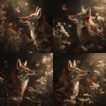 **A red wolf in a butterfly dream --v 7.0 --raw** - Variations (Strong) by <@754226842650542162> (relaxed, stealth)