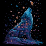 **A butterfly dream wolf --v 7.0 --raw** - Image #2 <@754226842650542162>