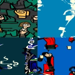**Utopian toast themed character, comic book cartoon, in the style of reinterpreted human form, hand-drawn animation, elongated figures, full body, --ar 1:2 --sref 509710166 --p obus7c1 --s 250 --niji 6 --c 5 --sw 80 --tile** - <@1046979480603869234> (relaxed)