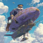 **an airshipcaptain named Mr. Dendrokinetic --ar 5:7 --v 7.0 --raw** - Image #1 <@1071135204846096475>