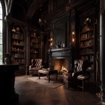 **a photo realistic study/library backdrop with deep mahogony wood and a fireplace. high detail, dramatic contrast. --ar 4:3 --v 7.0** - Upscaled by <@438336287502630916> (fast)
-# Create, explore, and organize on [midjourney.com](<https://midjourney.com/imagine?from_discord=1>)
