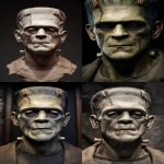 **frankenstein facing straight forward, with thick sewn stitches across his neck, --v 7.0 --ar 2:3** - <@522569949315727363> (fast)
-# Create, explore, and organize on [midjourney.com](<https://midjourney.com/imagine?from_discord=1>)