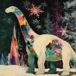 **Ice skating diplodocus, snowflakes and ice --ar 4:5 --niji 6 --p 1ko4kyo --raw --sref 1999999999 1999999991 416557976 2252558232 698008135 1078492728 2187294478 217414415 416417418 7337 80085 696969 47 73 97 100 --sv 4** - Image #4 <@948741381743083580>