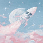 **☠️🚀👾💫🌟🌌🌠 --sref 6035664444 --sw 1000 --exp 100 --stylize 1000 --ar 4:5 --q 4** - Image #4 <@948741381743083580>