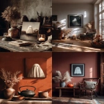 **Print of cottagecore Halloween ghost aesthetic poster print, mahogany, trendy cozy aesthetic, --ar 2:3 --s 250 --v 7.0** - <@1007106543935823902> (relaxed)
-# Create, explore, and organize on [midjourney.com](<https://midjourney.com/imagine?from_discord=1>)