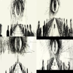 **pencil sketch, black and white, surreal metaphorical artwork, a long boardroom table with executives seated, above them looms a giant Eye of Sauron in its tower watching, eerie but stylized, symbolic of board observer trap, sketchbook style, visible pencil strokes, crosshatching, high contrast, dramatic and thought-provoking --ar 5:1 --v 6.0 --raw** - Variations (Strong) by <@1050631111002296333> (fast)
-# Create, explore, and organize on [midjourney.com](<https://midjourney.com/imagine?from_discord=1>)