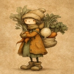 **children's book illustration, colored pencils on sepia paper, vibrant colors, pencil strokes, high quality, 32k, high resolution, ultra-high definition, high detail level --ar 35:53 --raw** - Image #2 <@1135636698060038216>