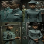 **Star Trek Uniforms reimagined in the style of belle epoque ; in the style of cinematic style photography, photorealistic images, ray tracing, subsurface-scattering, realistic lighting, live action 3D rendering --v 7.0 --p 7u4x1qi --ar 3:5 --sref 664 --sv 4** - <@1018138887199129620> (relaxed)