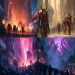 **cosmic demon army chaos horde rampaging through modern streets. --ar 16:9** - <@1071816075978752071> (fast)
-# Create, explore, and organize on [midjourney.com](<https://midjourney.com/imagine?from_discord=1>)