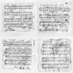 **A4-sized printable fake music sheet for film prop use, hand-drawn style musical score by a Korean high school student, random and non-copyrighted music notation, pencil and pen sketch lines, clean white paper, no background, no shadows, flat top-down scan-like view, Korean handwriting annotations in the margins, minimalistic design, ready for printing --v 6.0 --ar 3:4 --raw** - Variations (Strong) by <@292731021324058626> (fast)
