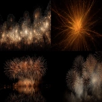**gold fireworks --ar 16:9** - <@940227923175153664> (relaxed)