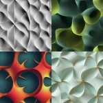 **Triply periodic minimal surfaces --tile --v 7.0** - <@834468597551333468> (relaxed)