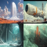**monochronolith other world technology --ar 7:4 --q 2 --s 750 --v 6.1** - <@1045223853271568434> (fast)