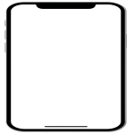 **<https://s.mj.run/4SwPxrbfK54> a simple, blank white screen for an iphone with rounded corners. a minimalistic, flat illustration with a white background, simple black outline, and simple shapes and lines. minimal detail, simple shading, and lineart. a minimalist design with no colors, textures, or shadows, just simple vector art and shapes on a white background. --ar 26:49 --s 50** - Image #4 <@1089976150400434317>