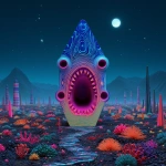 **alien chorus on the opalized wood planet --oref <https://s.mj.run/D199OLhwzzI> --s 750 --p hgxi6dw --v 7.0** - Upscaled by <@911637101290877029> (fast)