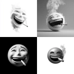 **A realistic laughing crying emoji, smoking a cigarette, the image should be in black and white** - <@925555162267922472> (fast)
-# Create, explore, and organize on [midjourney.com](<https://midjourney.com/imagine?from_discord=1>)