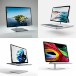 **Apple Surface Studio 20 Gen 3, 27", AMD Ryzen 5, 8GB, 1TB SSD, floating product, pure white background, professional photography, 8k --ar 1:1 --v 6.0 --no background shadows --raw** - <@1266387938028163092> (relaxed)