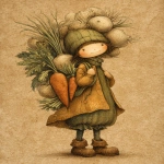 **children's book illustration, colored pencils on sepia paper, vibrant colors, pencil strokes, high quality, 32k, high resolution, ultra-high definition, high detail level --ar 35:53 --raw** - Image #3 <@1135636698060038216>