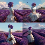 **woman with lavender hair, white dress, pirate ship --oref <https://s.mj.run/TS047GDW1LM> --v 7.0** - <@281826490209796096> (relaxed)