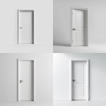 **a simple push door on a plain white background** - <@1178742734534758402> (fast)