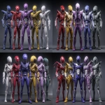 **<https://s.mj.run/B3rq_IakXiw> xenomorph power rangers group photo wearing spandex outfits resembling the classic power rangers, red, and contrasting blue, and contrasting yellow, and contrasting lavender, and contrasting green, all are bright colors, xenomorph anatomy --ar 3:2 --sref <https://s.mj.run/AjjO8sE8Xo8> --sw 500 --iw 2 --v 7.0** - <@281826490209796096> (relaxed)