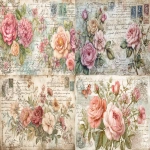 **junk journal page design, Belle epoque style ephemera, vintage French handwriting, ornate lace textures, antique floral patterns, postage stamps, tea-stained paper, soft pastel tones, art nouveau borders and flourishes, layered collage layout, romantic nostalgia aesthetic --ar 16:9 --profile y72szb9 --v 7.0** - <@633339656913813530> (relaxed)