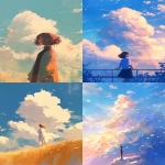 **Sujin, clouds, the sun shining on people --niji 6 --ar 3:4** - <@1308128876874170420> (relaxed, stealth)