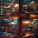 **cozy cafe interior at night, warm orange light, coffee cup on a wooden table by the window, raindrops on the glass, faint stars outside, cinematic, soft focus, peaceful atmosphere --ar 9:16 --v 6.0** - <@1212945075831836692> (relaxed)
-# Create, explore, and organize on [midjourney.com](<https://midjourney.com/imagine?from_discord=1>)