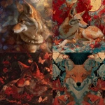 **A red wolf in a butterfly dream --v 7.0 --raw** - <@754226842650542162> (relaxed, stealth)