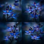 **Spotted sun orchids (Thelymitra ixioides), close-up, depth of field, blurry background, bold colours, cinematic lighting, artistic composition --ar 2:3 --v 7.0** - Variations (Strong) by <@696956474584334417> (fast)