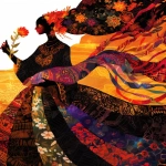 **Rapunzel fairytale told in kaleidochromic tones --ar 4:5 --niji 6 --p tvnnn53 --raw** - Image #4 <@948741381743083580>